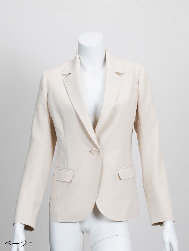 ⭐︎【sakura】新品未使用アルページュストーリー　　テーラードジケット ソリビアストライプロングテーラージャ｜KarLParkLane Style ONLINE SHOP