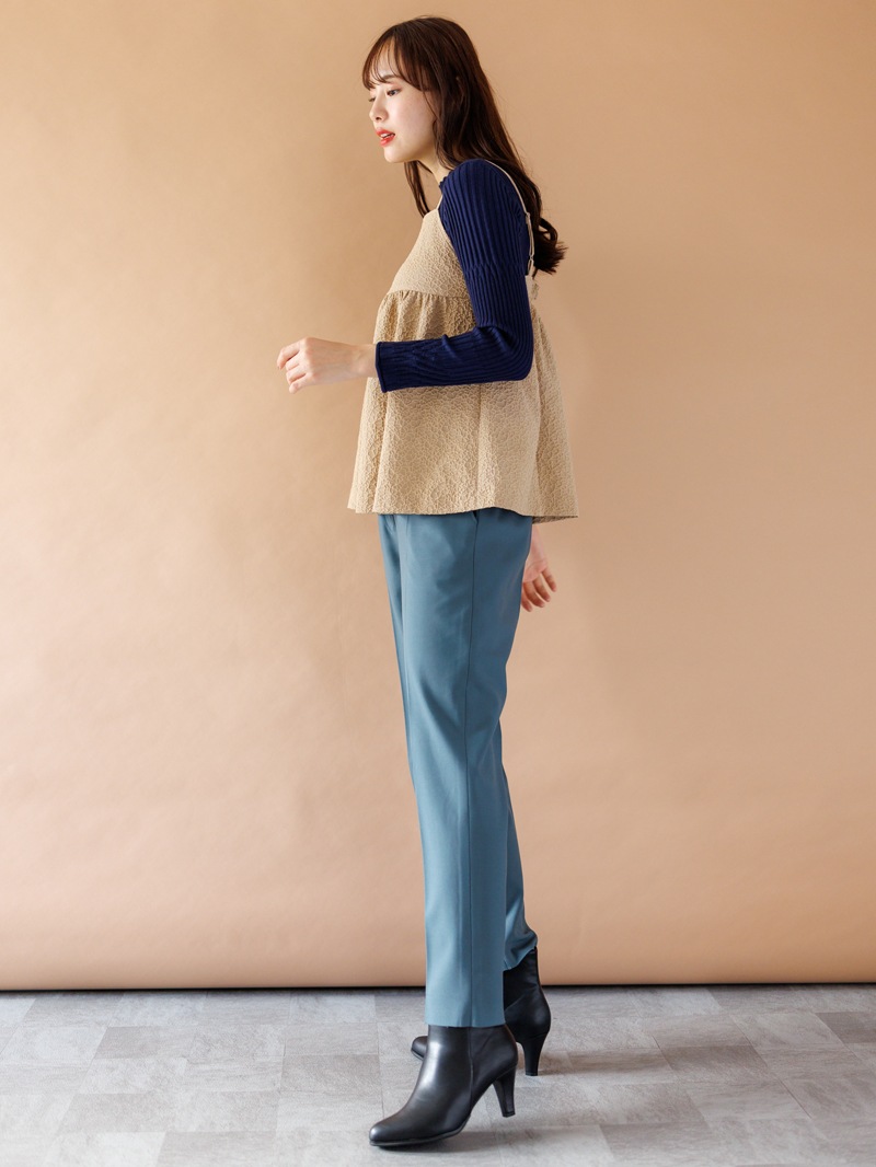 ジャガード キャミブラウス＜アウトレット均一価格＞