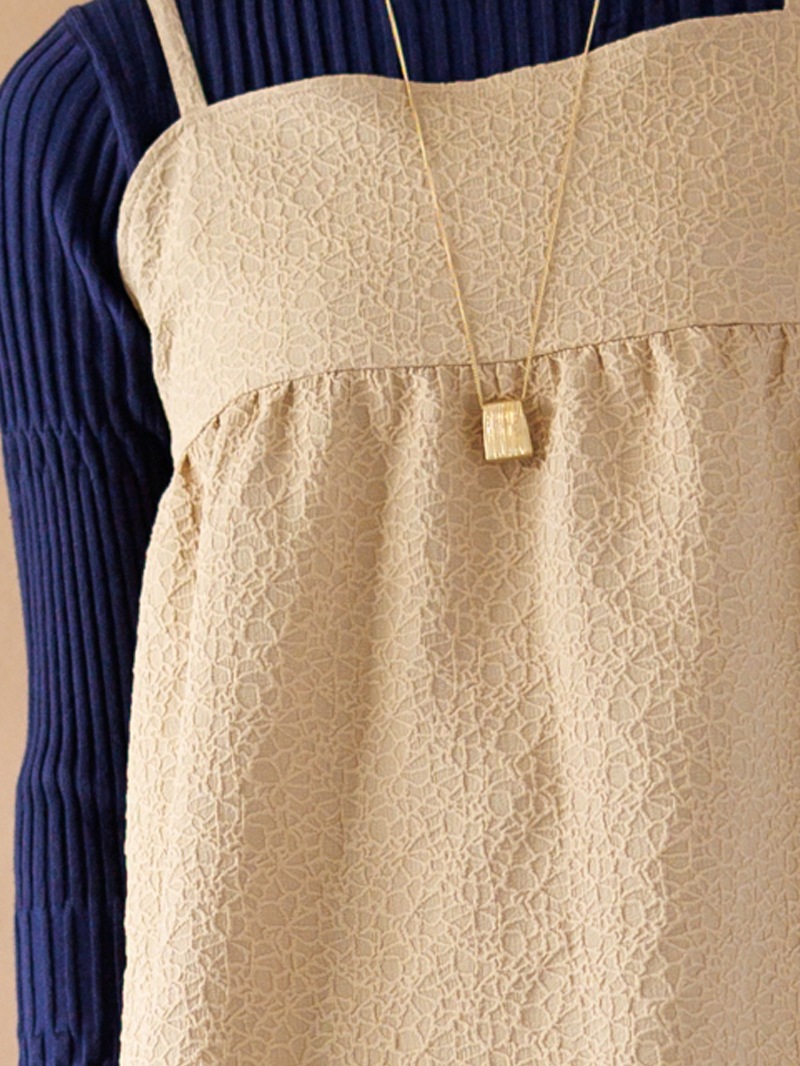 ジャガード キャミブラウス＜アウトレット均一価格＞