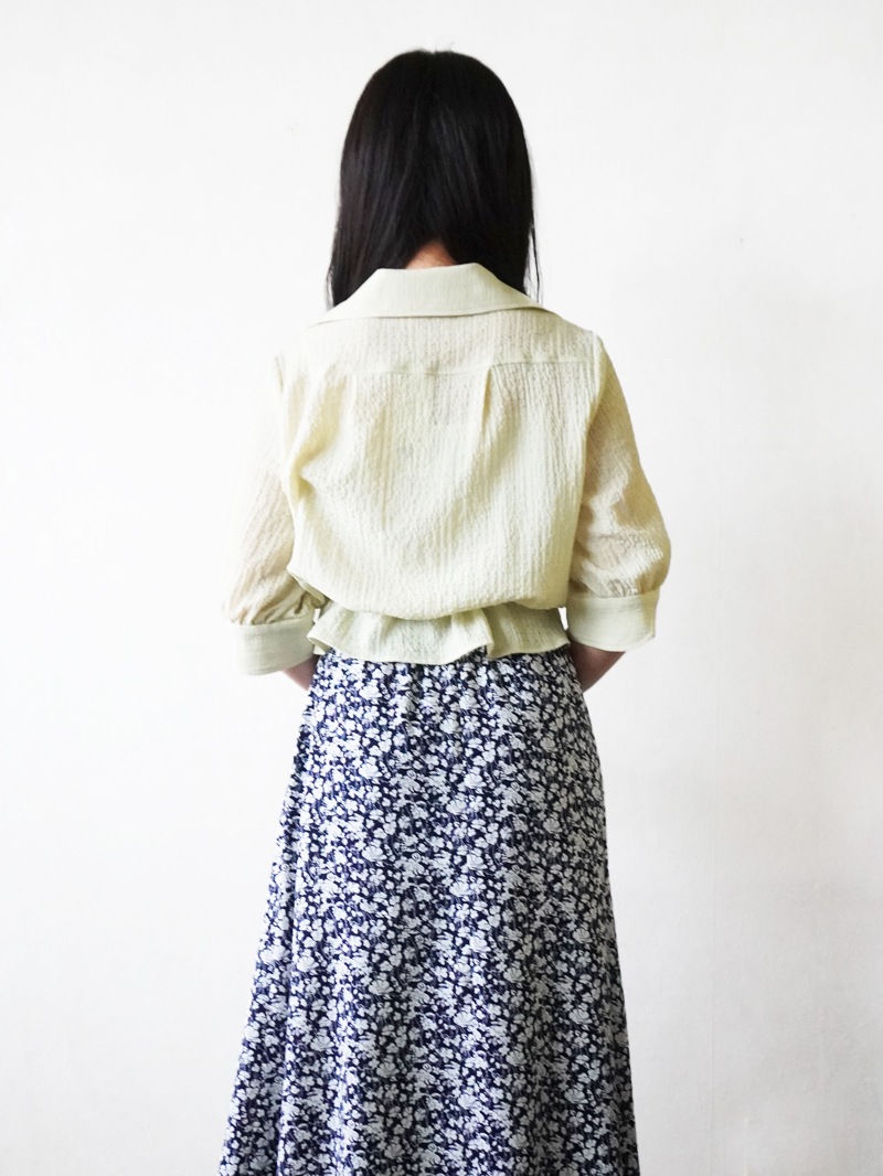 【OUTLET 2500円】シアードビー ドロストブラウス<10本以下>