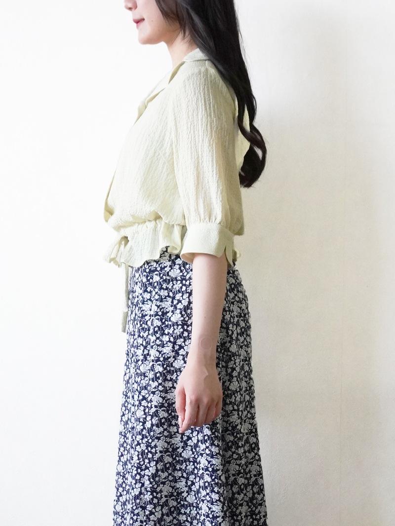 【OUTLET 2500円】シアードビー ドロストブラウス<10本以下>