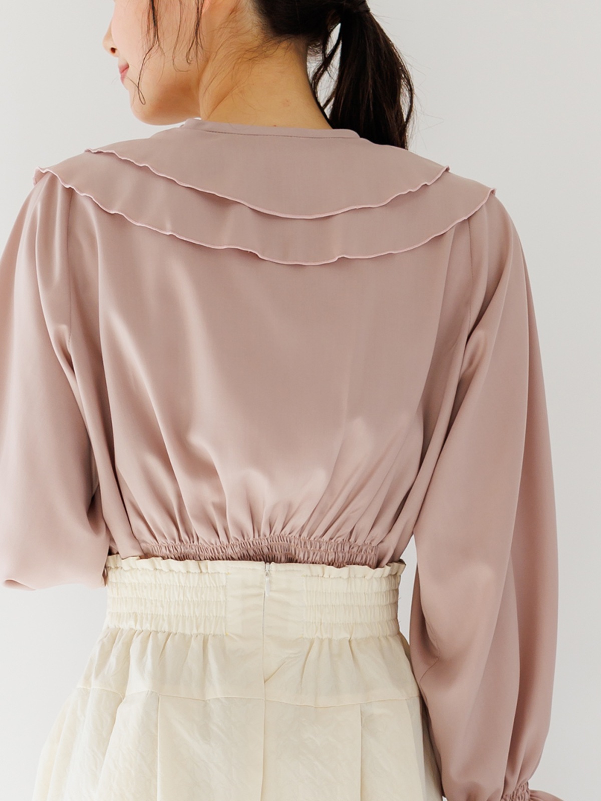 50％OFF】ビッグ衿リボンブラウス＜春＆夏SALE＞｜KarLParkLane