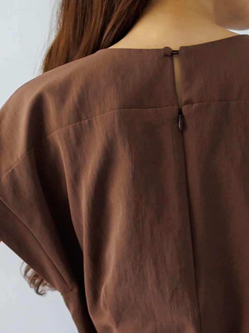 フレンチスリーブワンピース