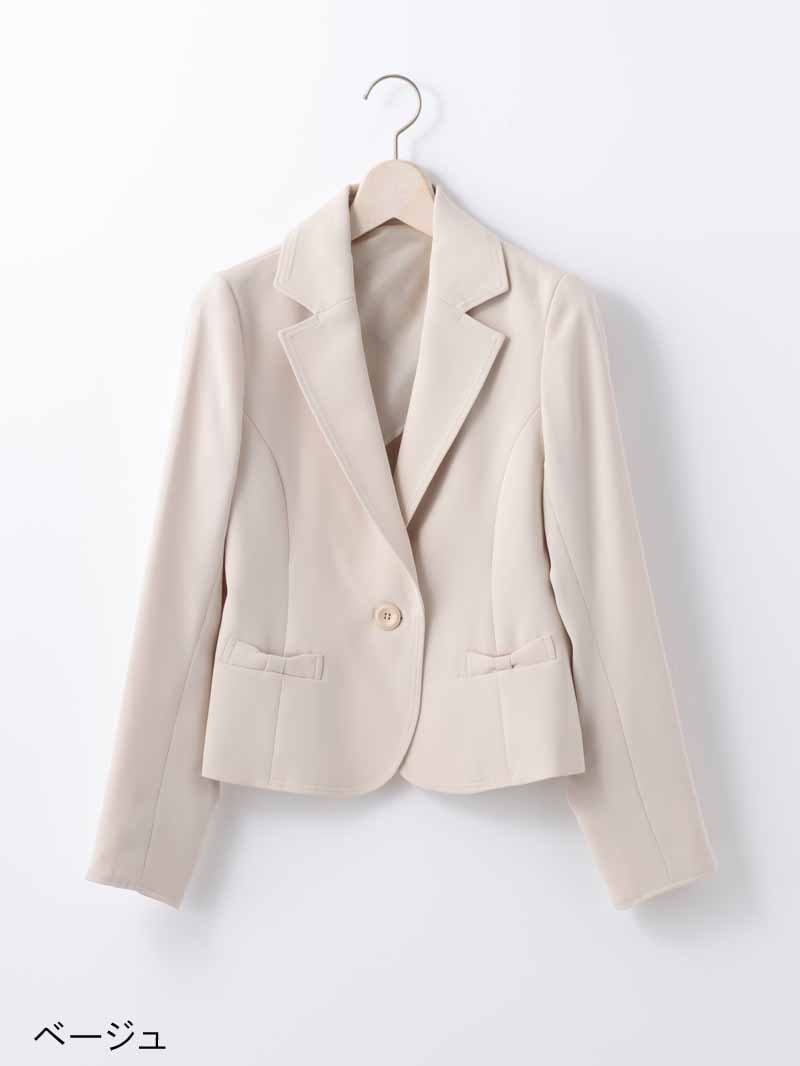 北欧暮らしの道具店　新品　フレンチリネンテーラードジャケット　ライトベージュS CROSS FUNCTION ジャケット テーラードジャケット 「シワになり