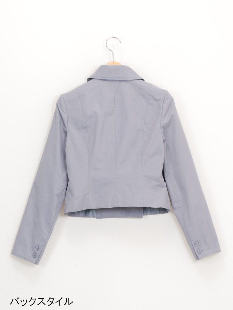 クリアツイル撥水ショートトレンチコート｜KarLParkLane Style ONLINE SHOP