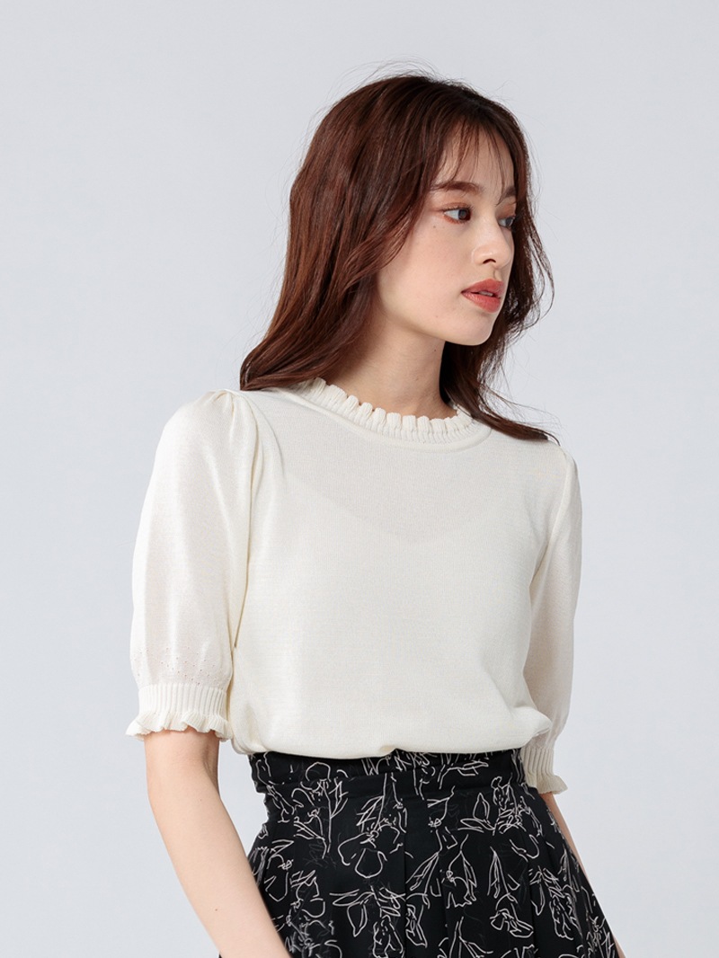 コーディネートニット