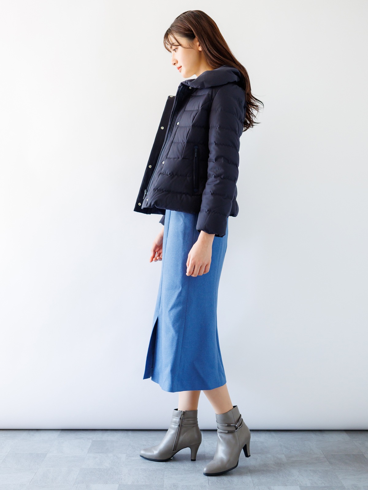 綾ストレッチ ショートダウン