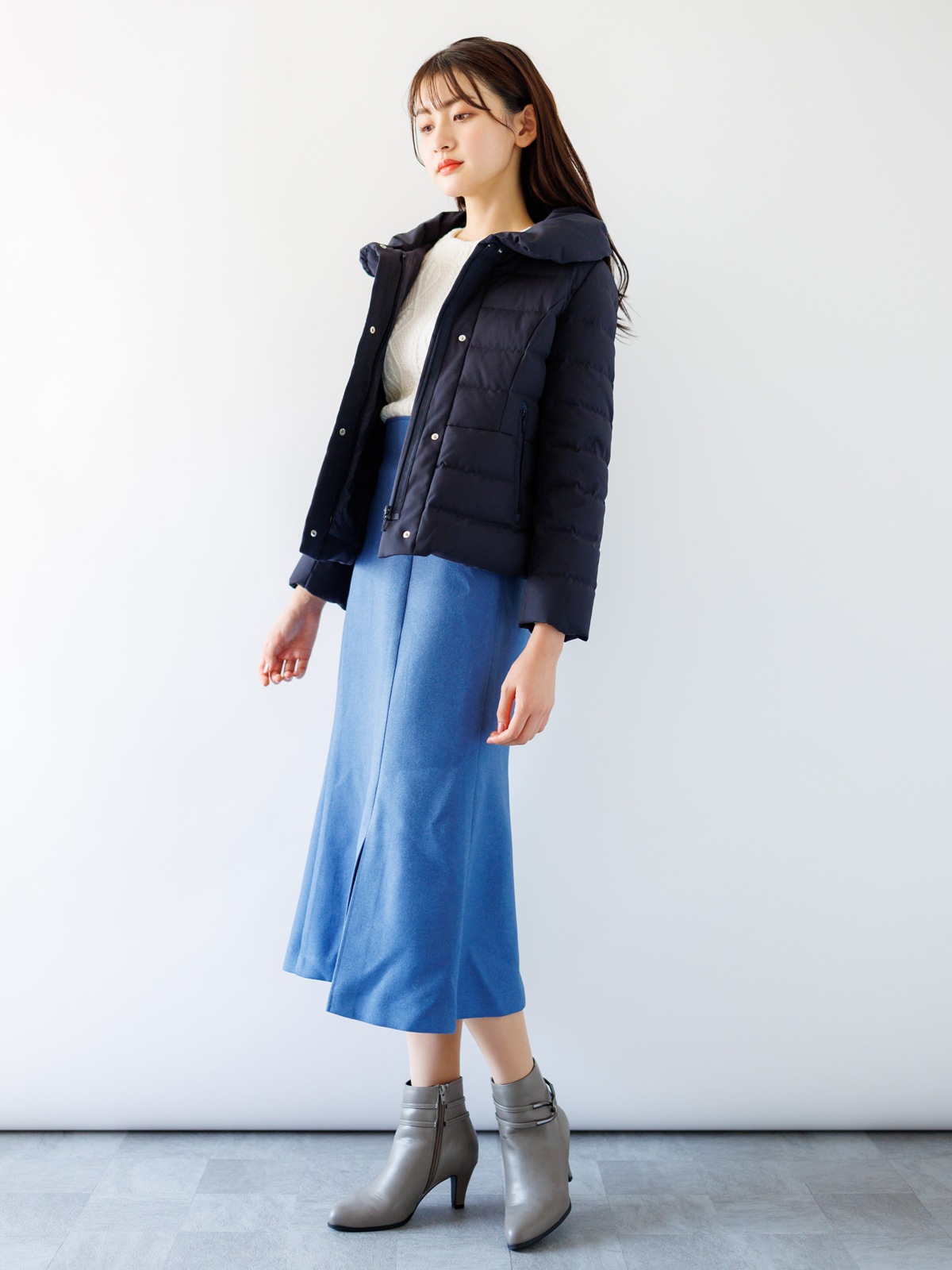 綾ストレッチ ショートダウン