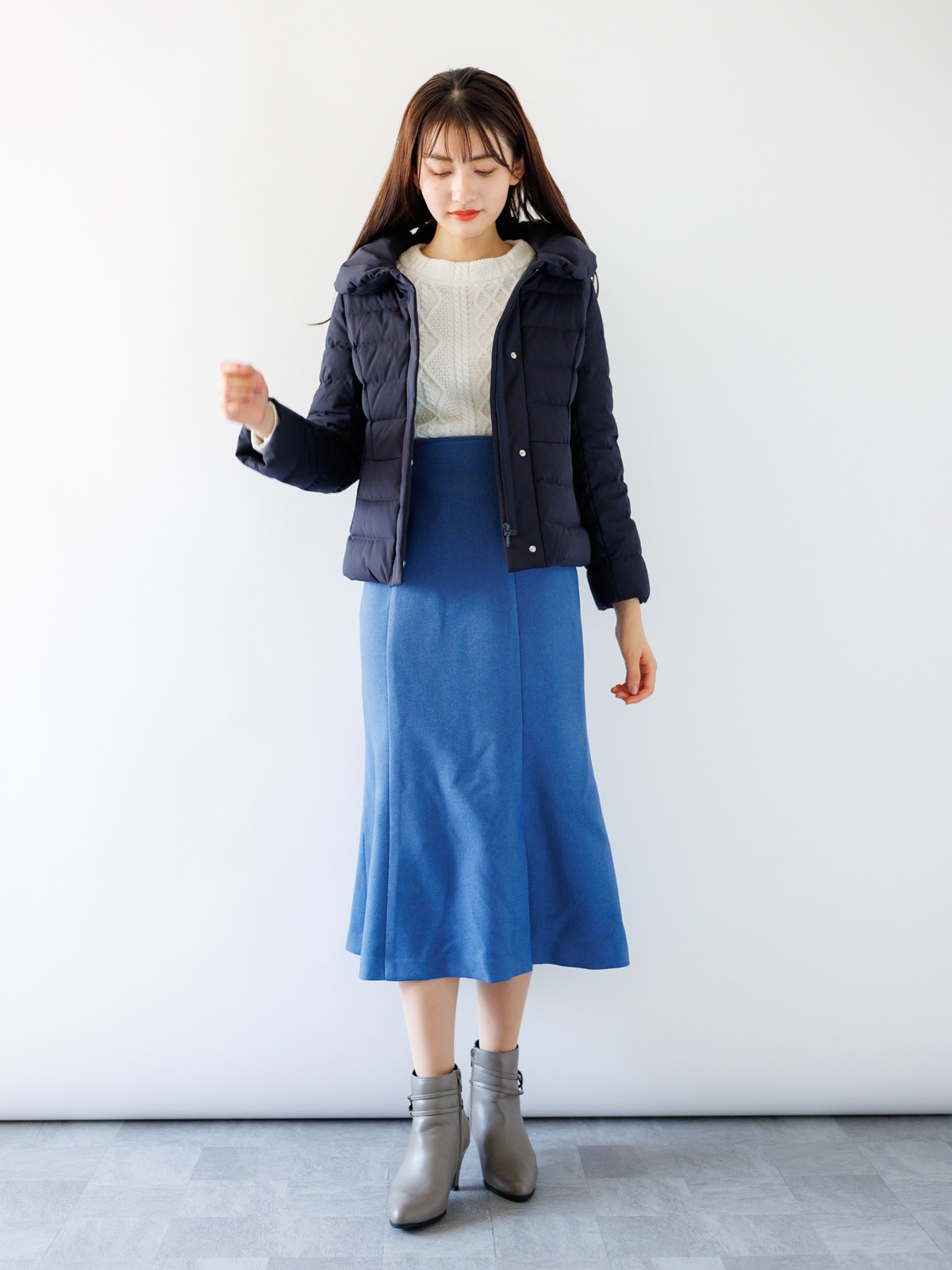 綾ストレッチ ショートダウン