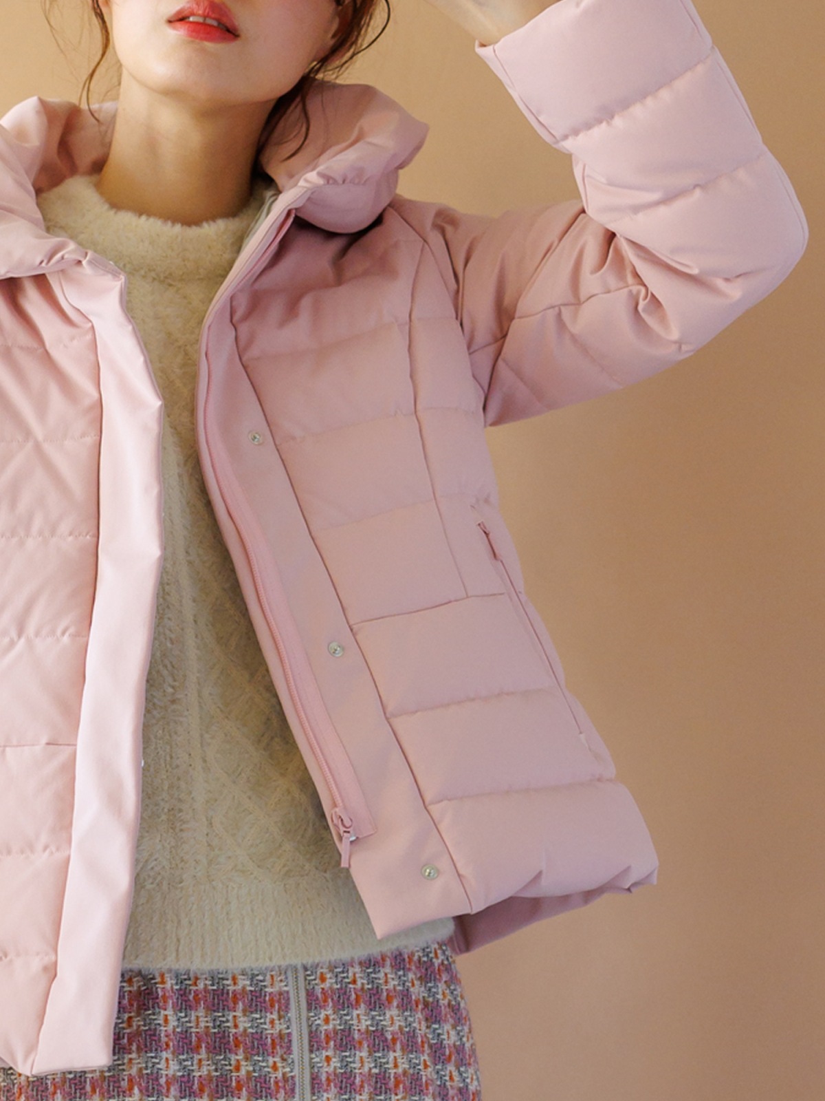 綾ストレッチ ショートダウン