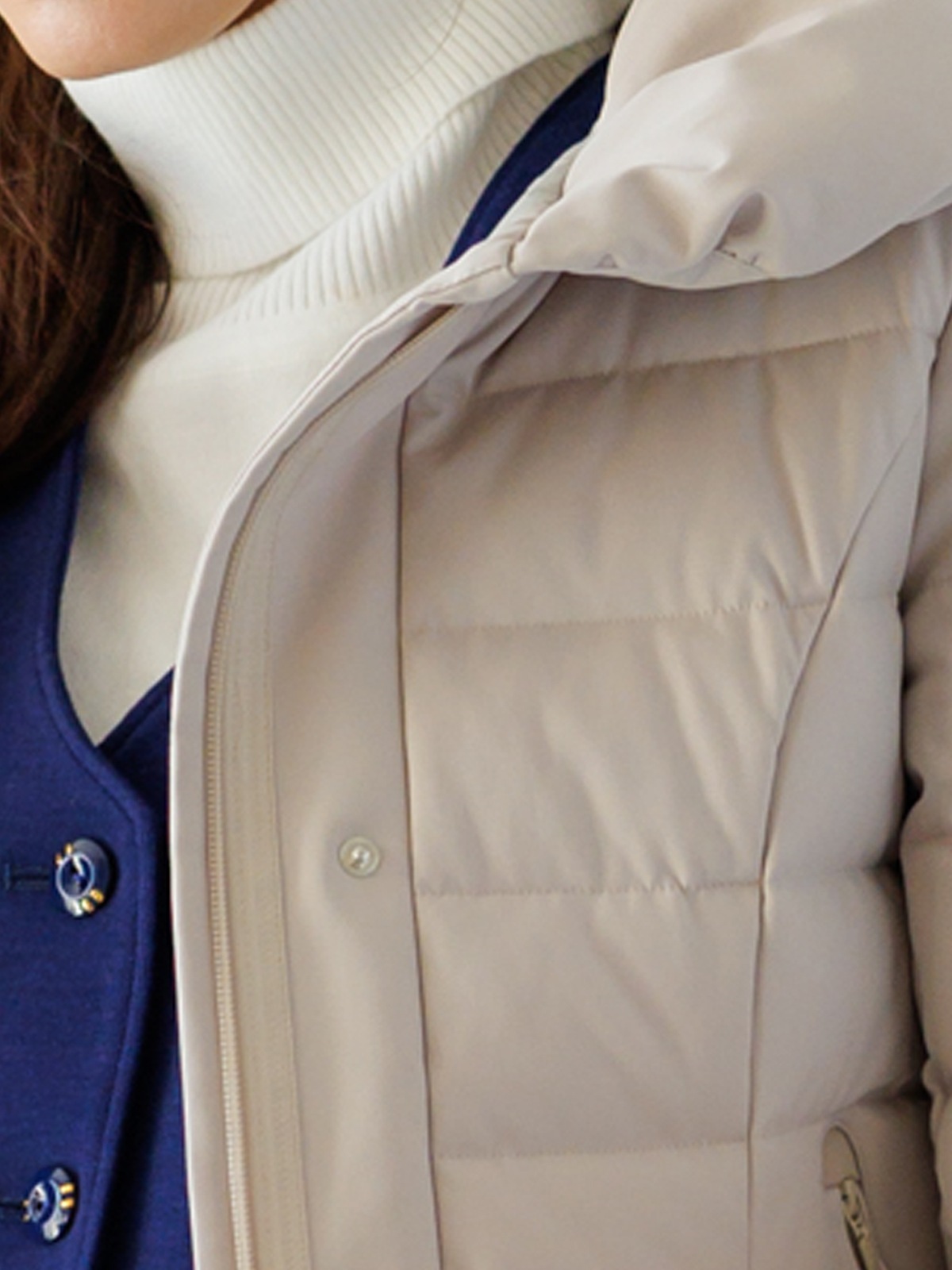 綾ストレッチ ショートダウン