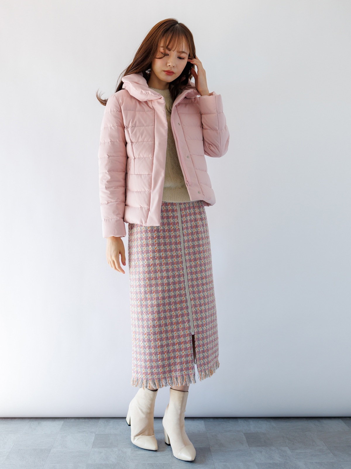 綾ストレッチ ショートダウン