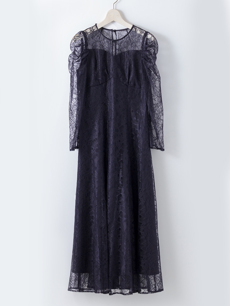 ﾚｰｽ×ｻﾃﾝ ﾊｷﾞﾌﾚｱｰﾜﾝﾋﾟｰｽ