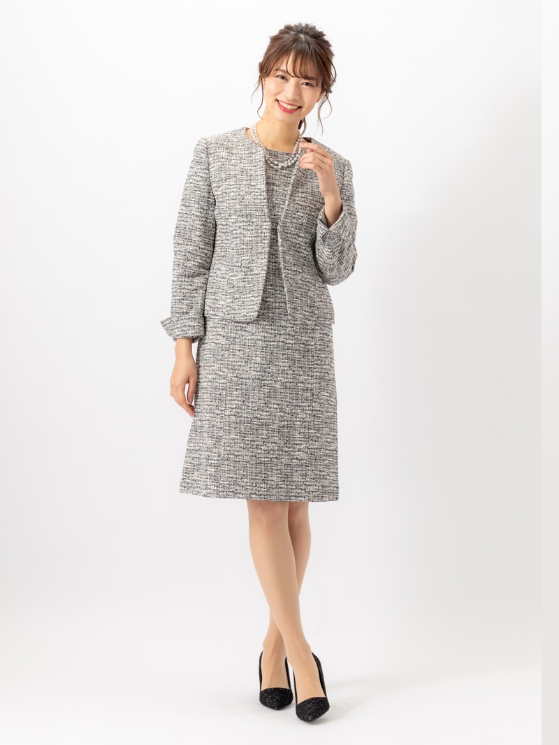 ストレッチツィードワンピース｜KarLParkLane Style ONLINE SHOP