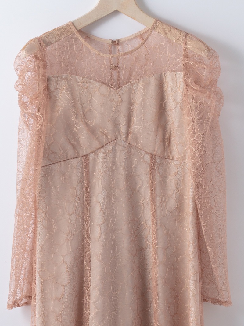 ﾚｰｽ×ｻﾃﾝ ﾊｷﾞﾌﾚｱｰﾜﾝﾋﾟｰｽ