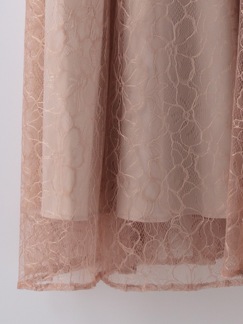 ﾚｰｽ×ｻﾃﾝ ﾊｷﾞﾌﾚｱｰﾜﾝﾋﾟｰｽ