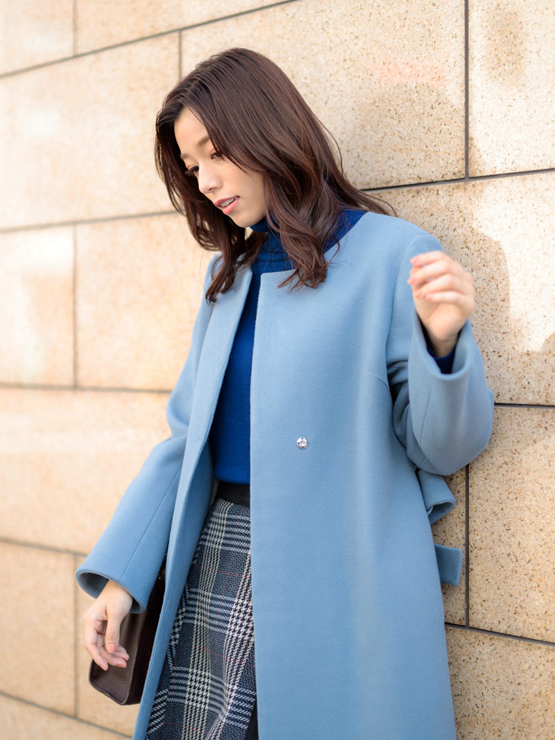 BASEMARKグレー フリースコート 青いライン BASEMARKグレー フリースコート 青いライン BASEMARKグレー フリース