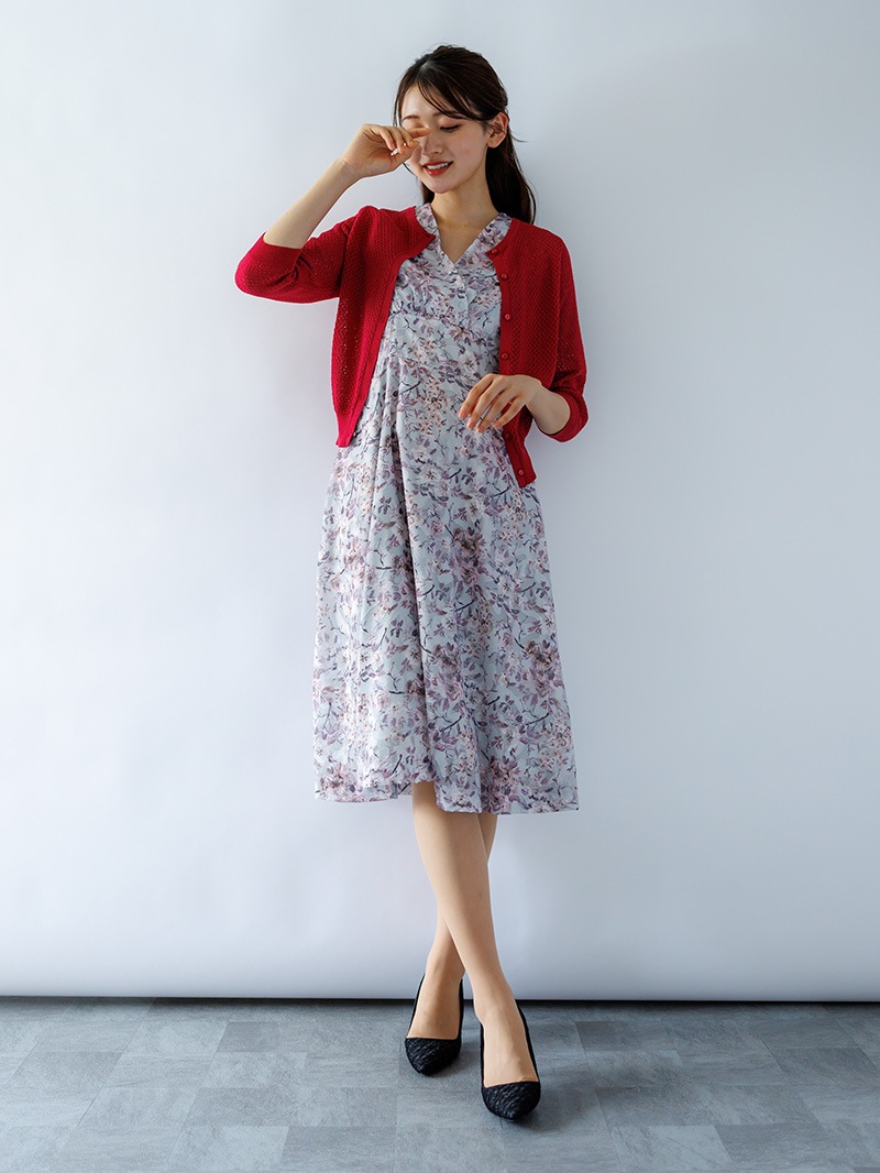 ｶｯﾄｼﾞｬｶﾞｰﾄﾞ×ﾌﾟﾘﾝﾄ ｶｼｭｸｰﾙﾜﾝﾋﾟｰｽ