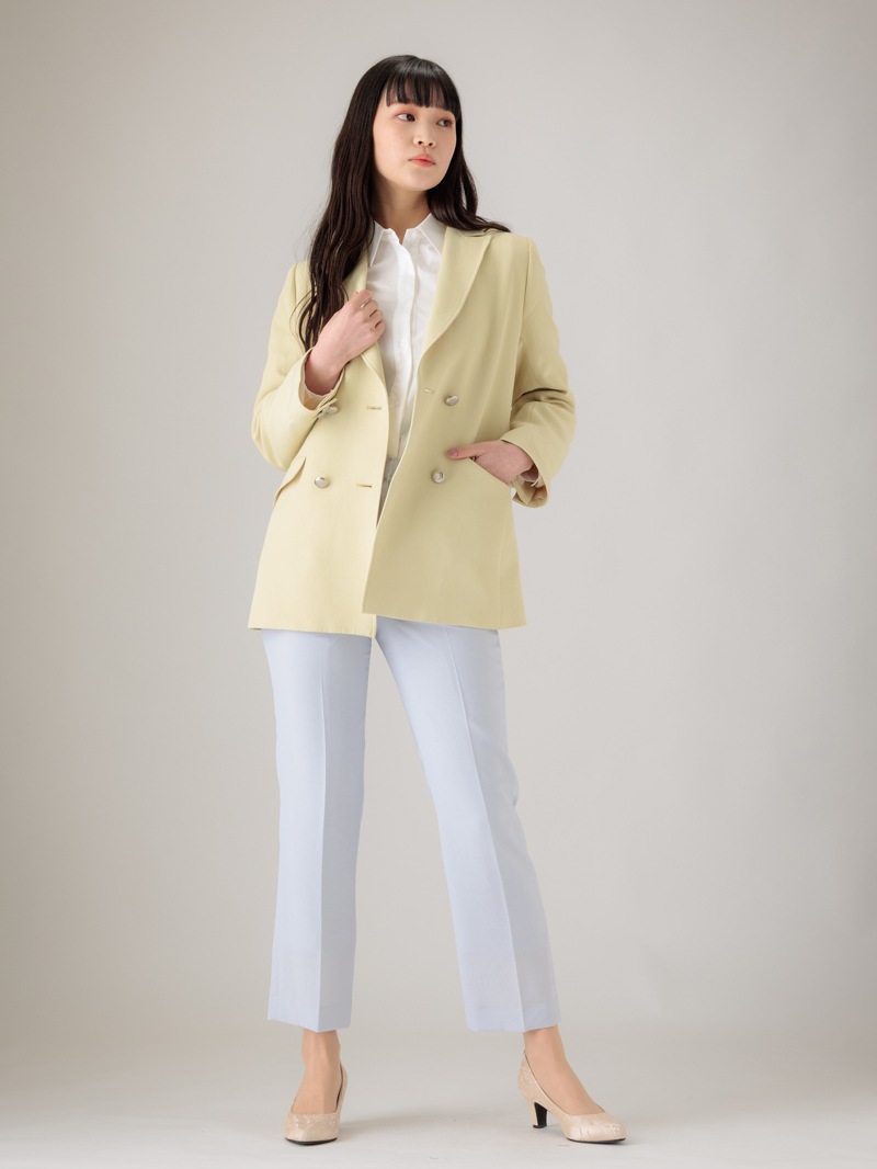 ブロード無地シャツ<SS>