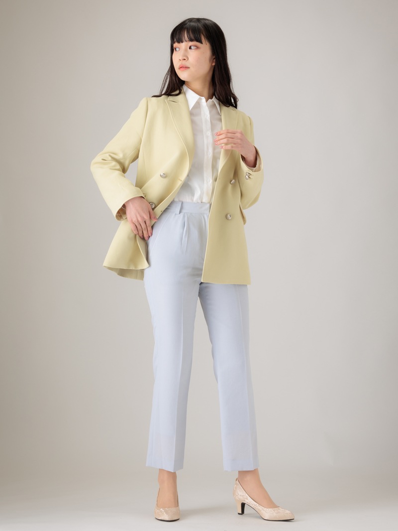 ブロード無地シャツ<SS>