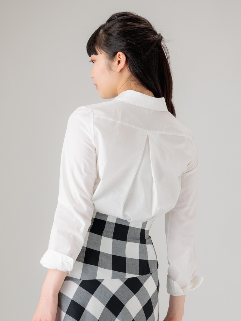 ブロード無地シャツ<SS>