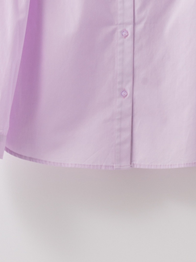 ブロード無地シャツ<SS>