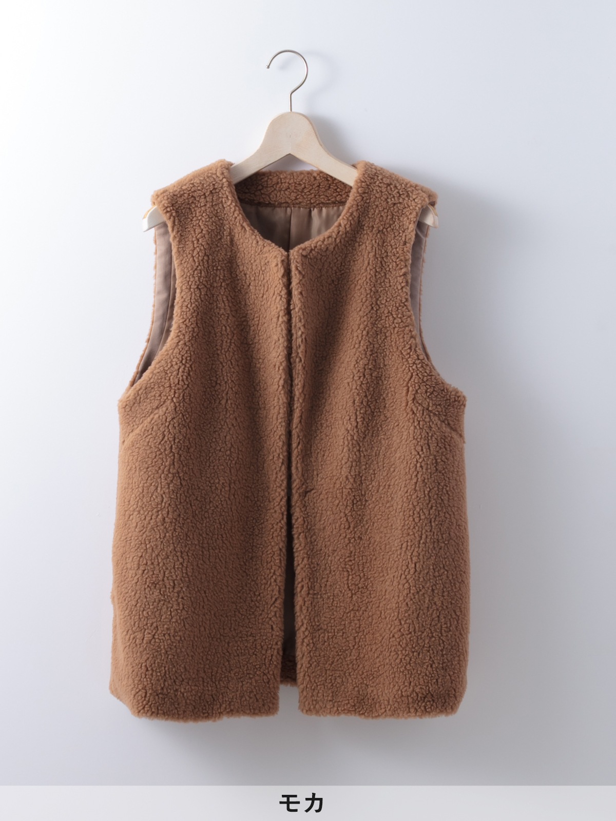 【60％OFF】ACNESボア ジレ