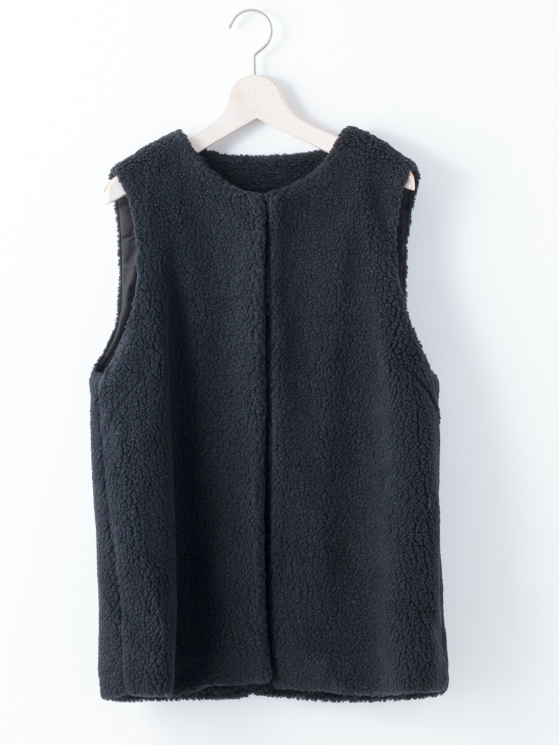 【60％OFF】ACNESボア ジレ