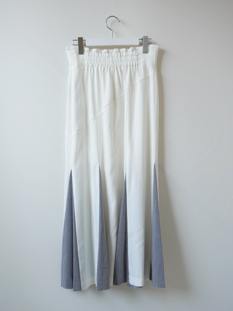 オ・ト・ナオックス配色マチ布マーメイドスカート