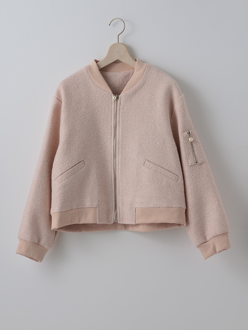 上品 ツィード ジャケット ブルゾン アウター クラスアップ感 ♪ 楽天市場】＼500円クーポン有／ ジャケット レディース ツイード