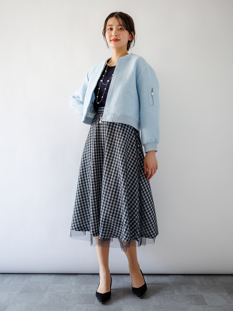 ツイード ジップアップ ブルゾン ssstein - 【残り一点】Tweed Zip Up Blouson | ACRMTSM ONLINE