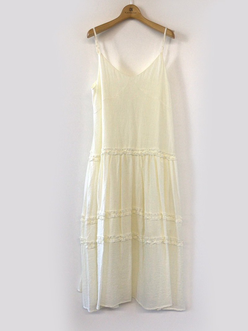 ティアードキャミワンピース