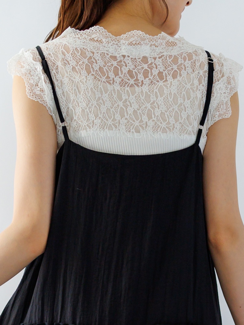 ティアードキャミワンピース