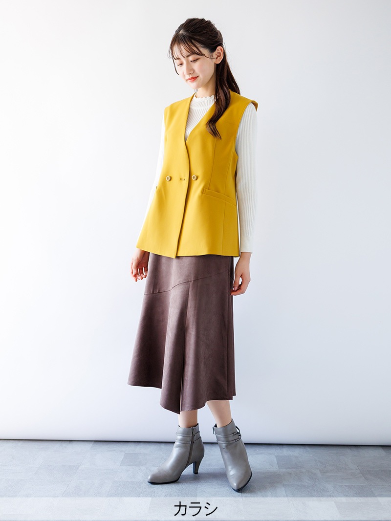 ステファニーダブルクロスダブルブレストジレ｜KarLParkLane Style