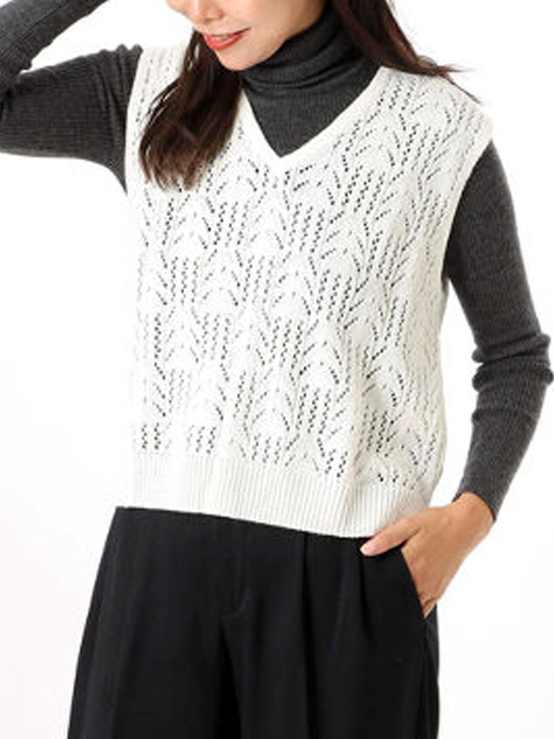 【3,000円均一】7Gケーブル柄ベスト