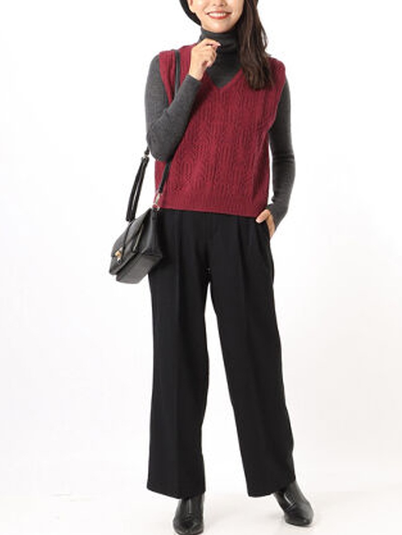 【3,000円均一】7Gケーブル柄ベスト