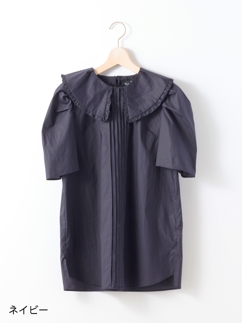 【70%OFF】タイプライタービッグカラーブラウス