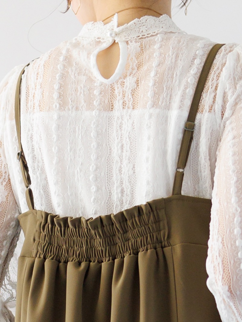 ダブルクロスキャミワンピース