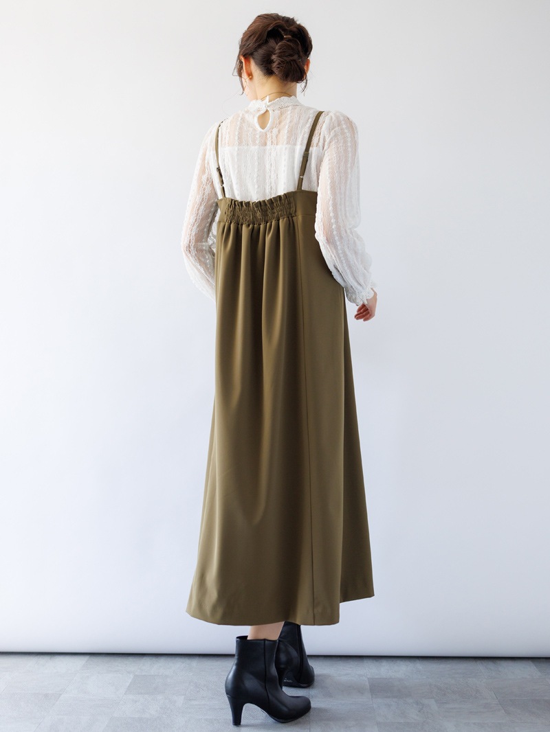 ダブルクロスキャミワンピース