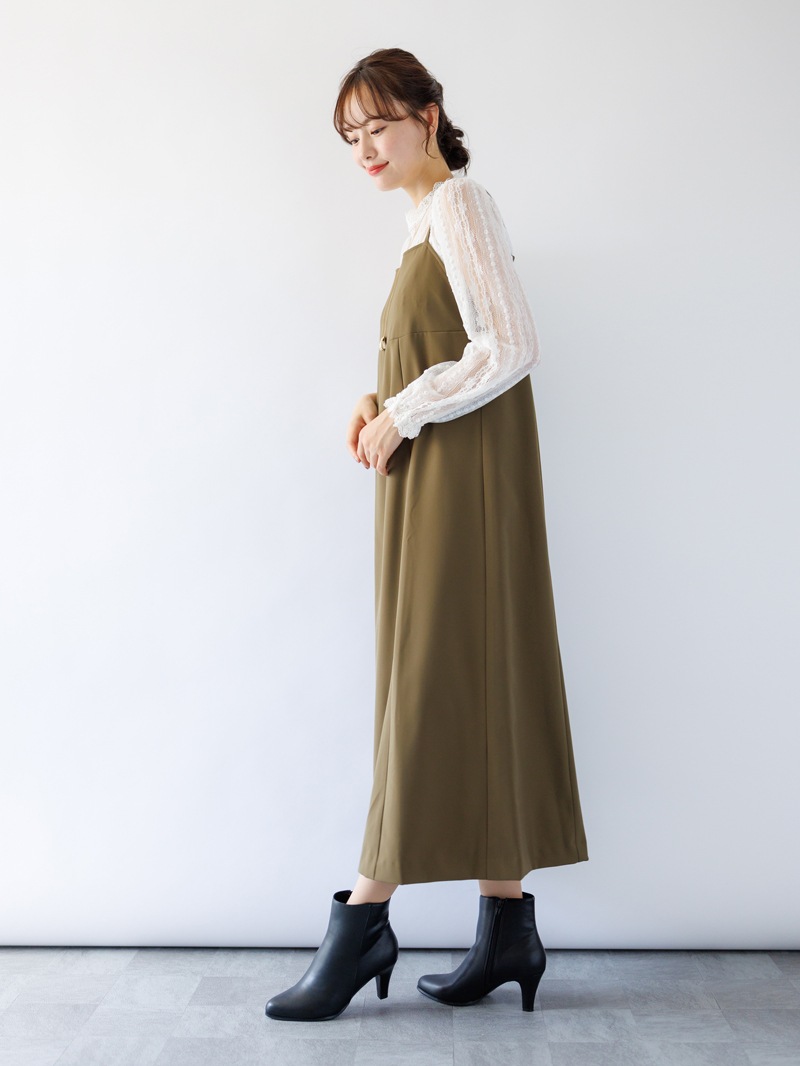 ダブルクロスキャミワンピース