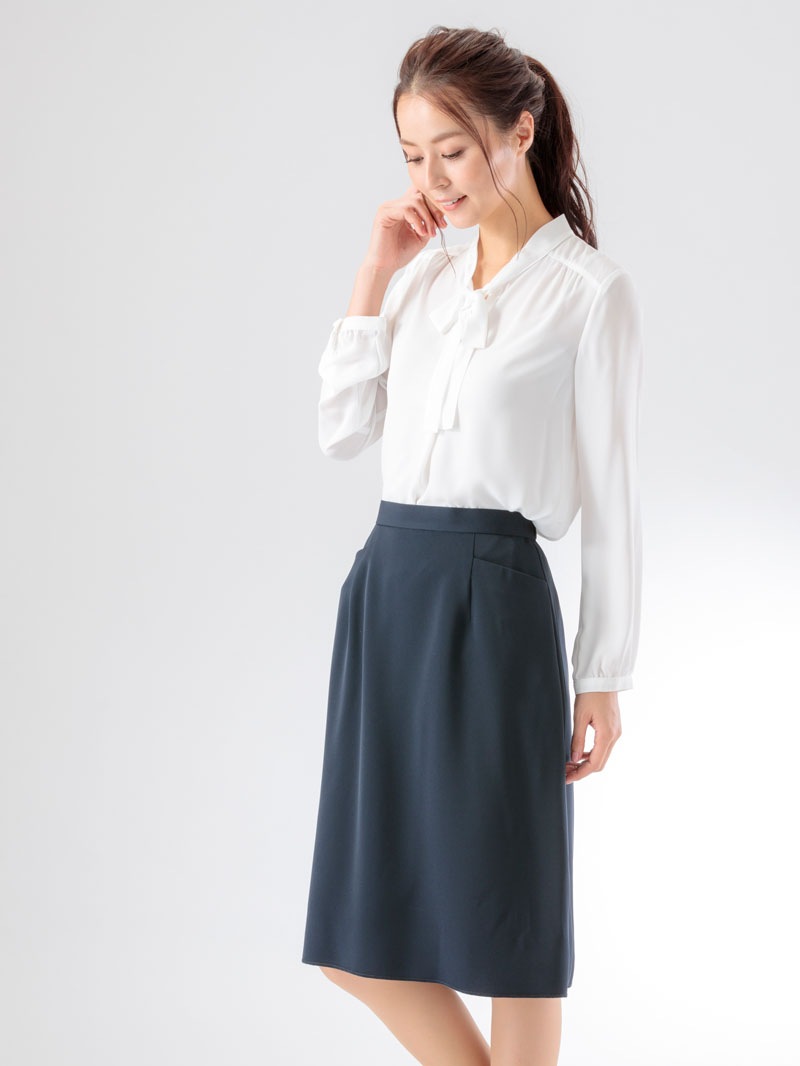 サテンジョーゼットタイトスカート｜KarLParkLane Style ONLINE SHOP