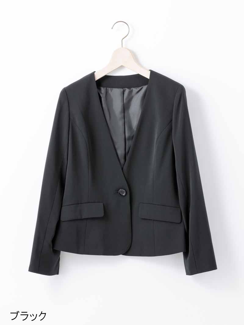 カラーレスミント混ジャケット<定番SALE>