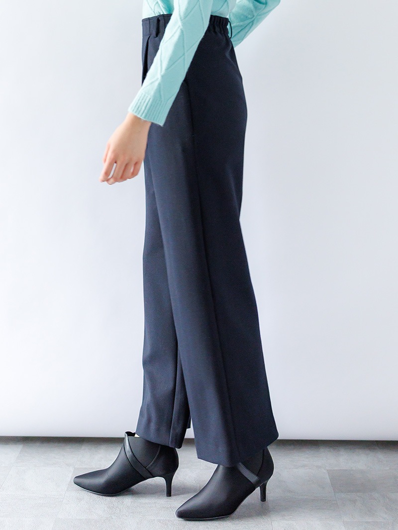 両面起毛太身パンツ