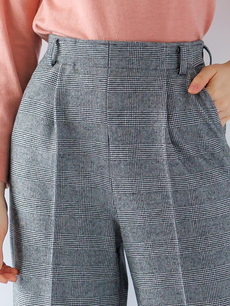 両面起毛太身パンツ