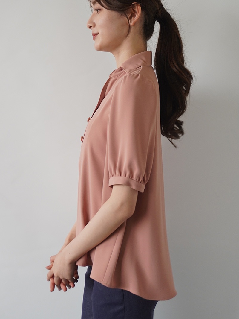 【20％OFF】ウォッシャブルAラインチュニック