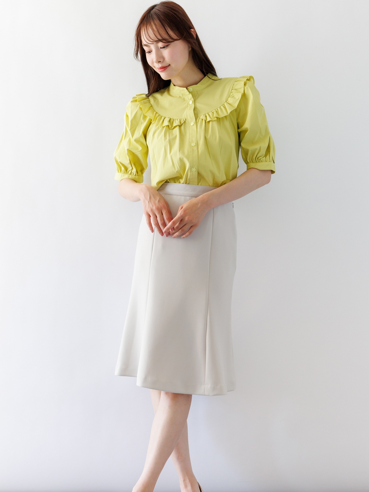 慈雨　麻入切替スカート　未使用タグ付　￥50600　サイズ40 楽天市場】1,000円OFFクーポン☆≪アウトレット≫【返品不可