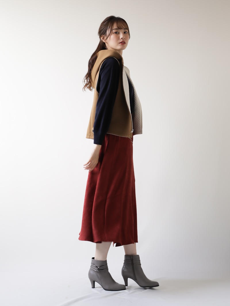 マトラッセ×ニットリバーシブルジレ＜アウトレット均一価格＞