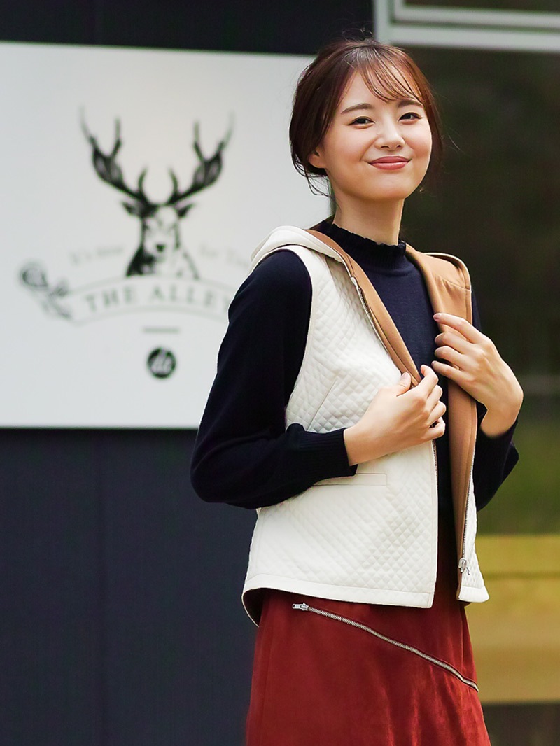 マトラッセ×ニットリバーシブルジレ＜アウトレット均一価格＞