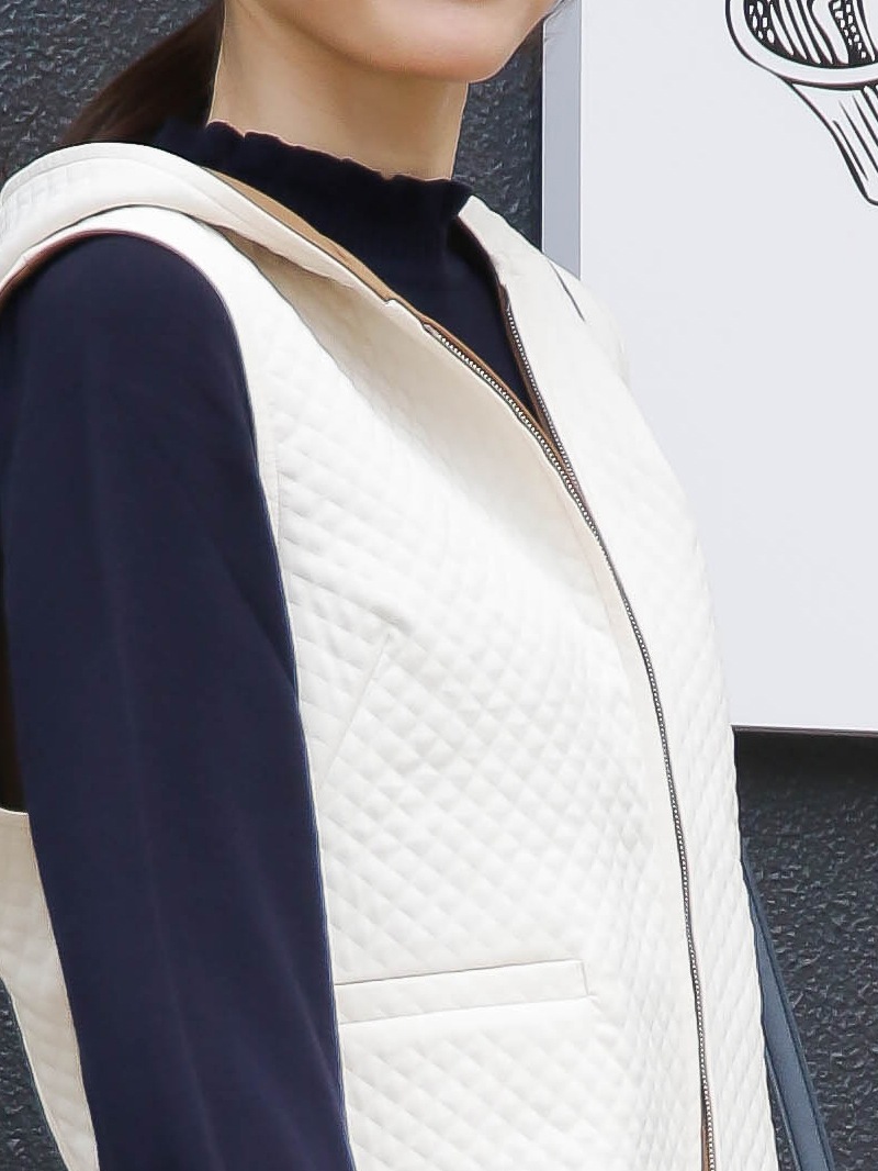 マトラッセ×ニットリバーシブルジレ＜アウトレット均一価格＞