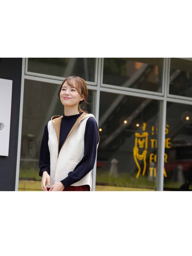 マトラッセ×ニットリバーシブルジレ＜アウトレット均一価格＞